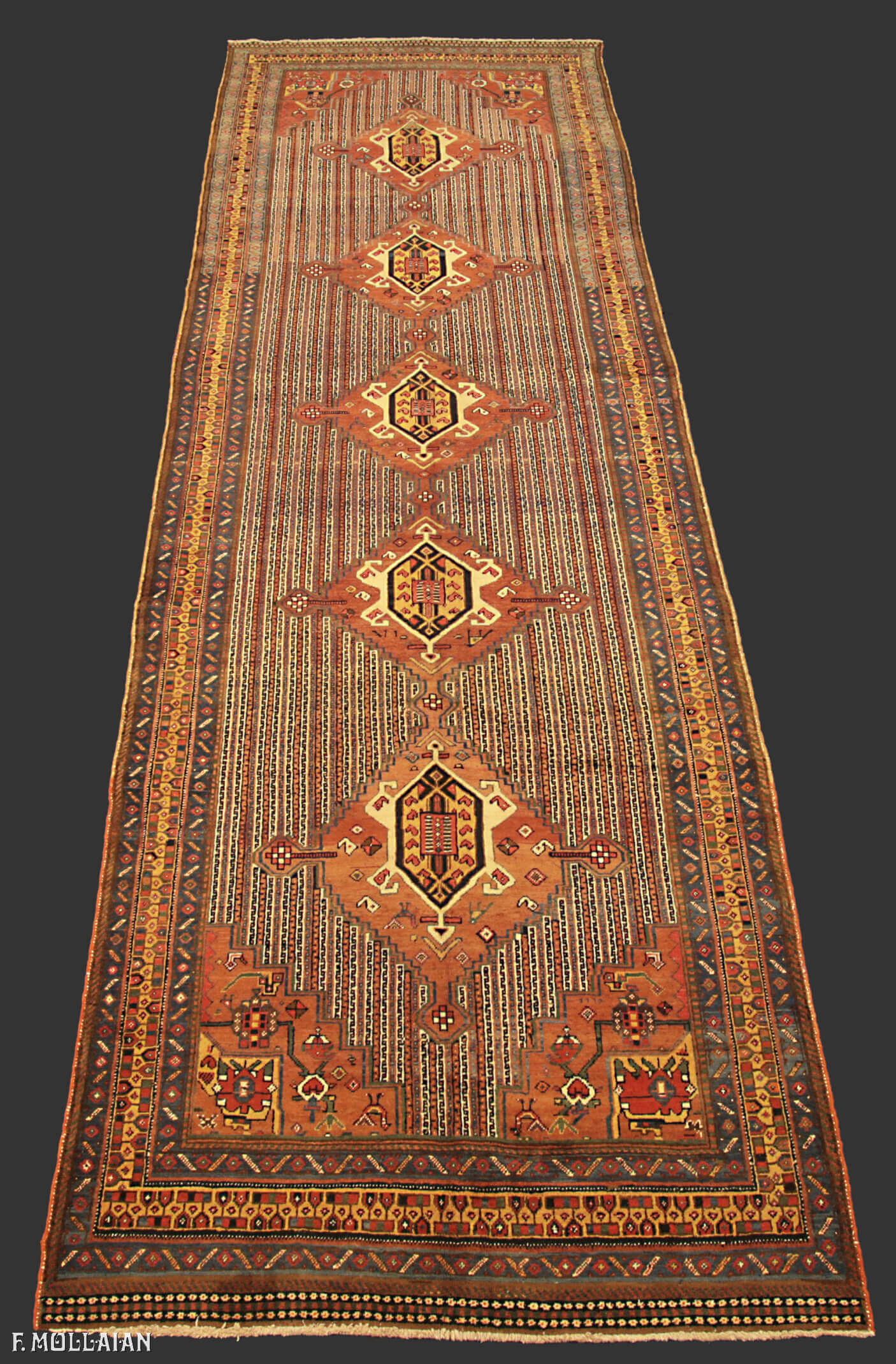 Antique North West Persia Gallery Carpet n°:46484314
